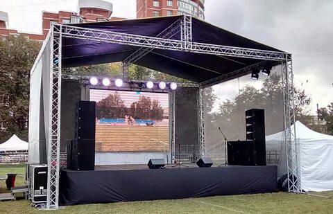 Аренда шатров и сценических конструкций для мероприятий в Санкт-Петербурге