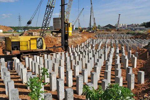 Свайные работы в Москве