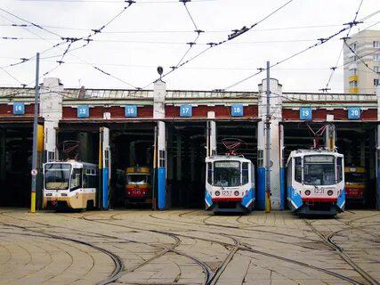 Трамвайные депо в Москве