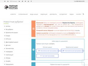 Федерация шашек России в Москва