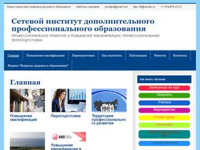 Сетевой институт дополнительного профессионального образования