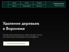Городская служба спила деревьев