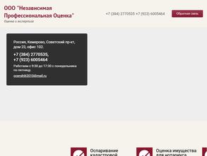 Независимая профессиональная оценка