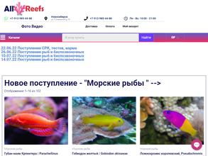 Магазин морских аквариумов