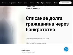 Арбитражный управляющий Елясов А.Ю.