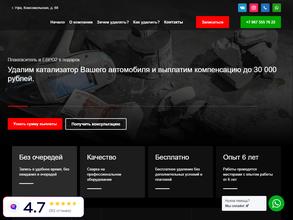 Сервис по удалению катализаторов