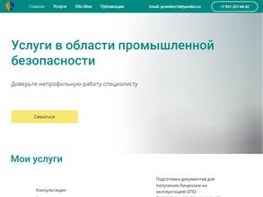 Компания по предоставлению услуг в области промышленной безопасности