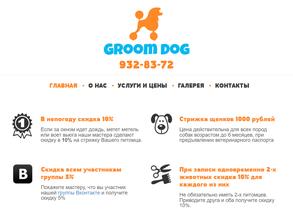 Groom Dog