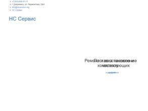 Нс сервис