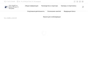 Спортивная школа олимпийского резерва по боксу им. Н. Валуева