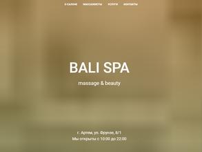 Bali spa