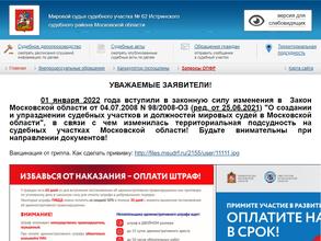 Мировые судьи Истринского района