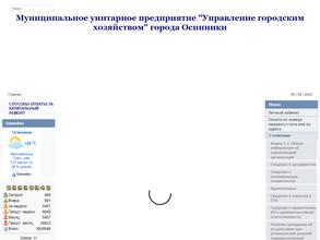 Управление городским хозяйством г. Осинники