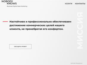 Nobody knows digital agency