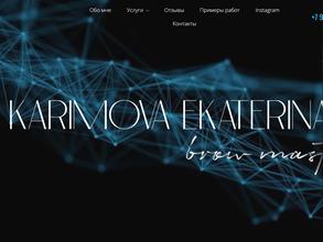 Karimova Ekaterina brow master