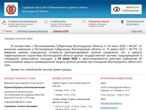 Мировые судьи г. Камышин