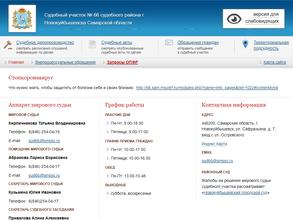 Мировые судьи г. Новокуйбышевска