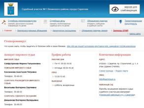 Мировые судьи Ленинского района