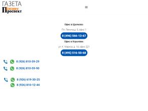 Бизнес проспект