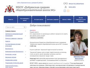 Добрянская средняя образовательная школа №5