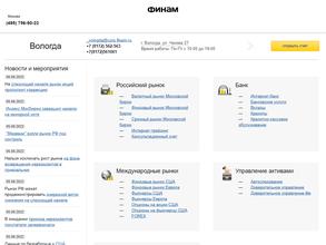 Финам-Вологда