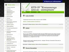 Кокшинская общеобразовательная школа-интернат