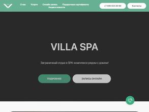 Villa spa