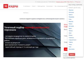 Профессиональные кадры