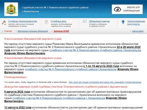 Мировые судьи Ломоносовского судебного района