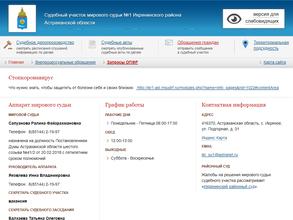 Мировые судьи Икрянинского района