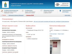 Мировые судьи Советского района