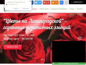 Цветы на Ленинградской