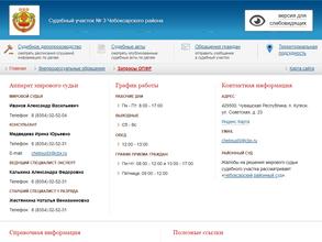 Мировые судьи Чебоксарского района