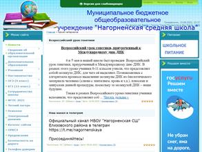 Нагорненская средняя школа