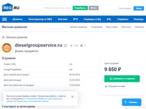 Дизель групп сервис