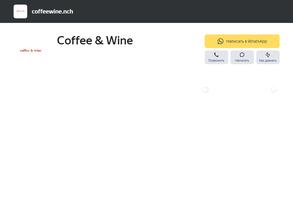 Coffee & wine