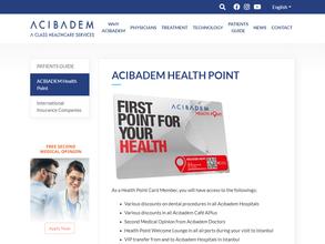 Ac?badem health point в Москва