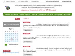Модельная Библиотека №25 им. В.М. Пескова