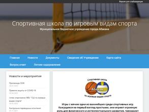 Спортивная школа по игровым видам спорта