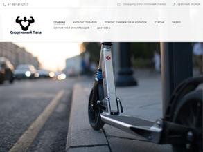 Спортивный папа