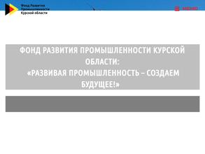 Государственный фонд развития промышленности Курской области