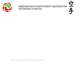Федерация восточного боевого единоборства Республики Татарстан