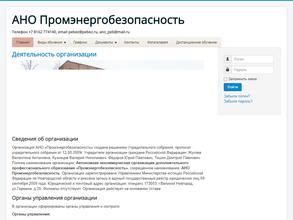 ПРОМЭНЕРГОБЕЗОПАСНОСТЬ