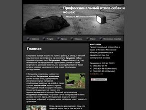 Компания по отлову безнадзорных животных